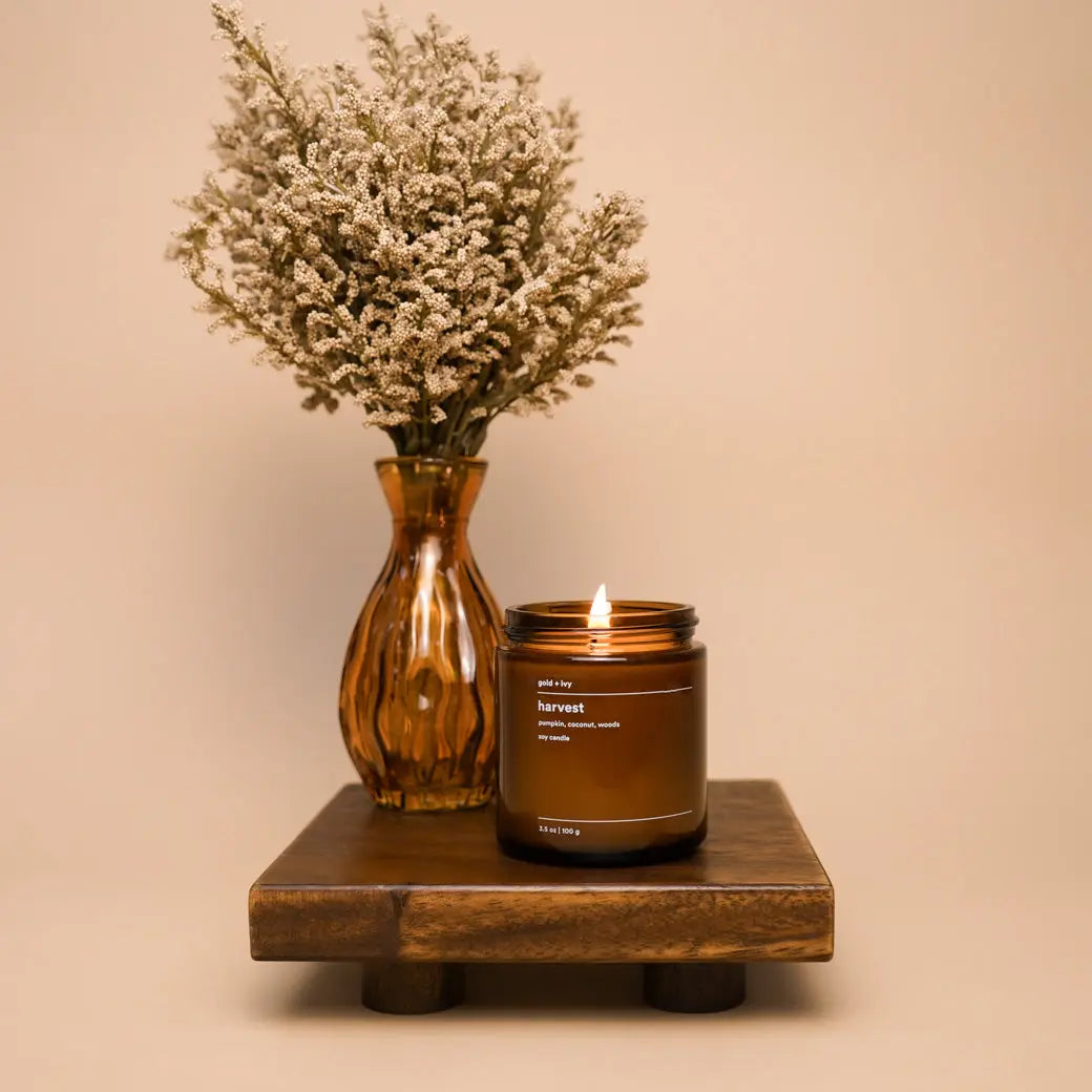 Harvest by gold + ivy, scented candle main product photo