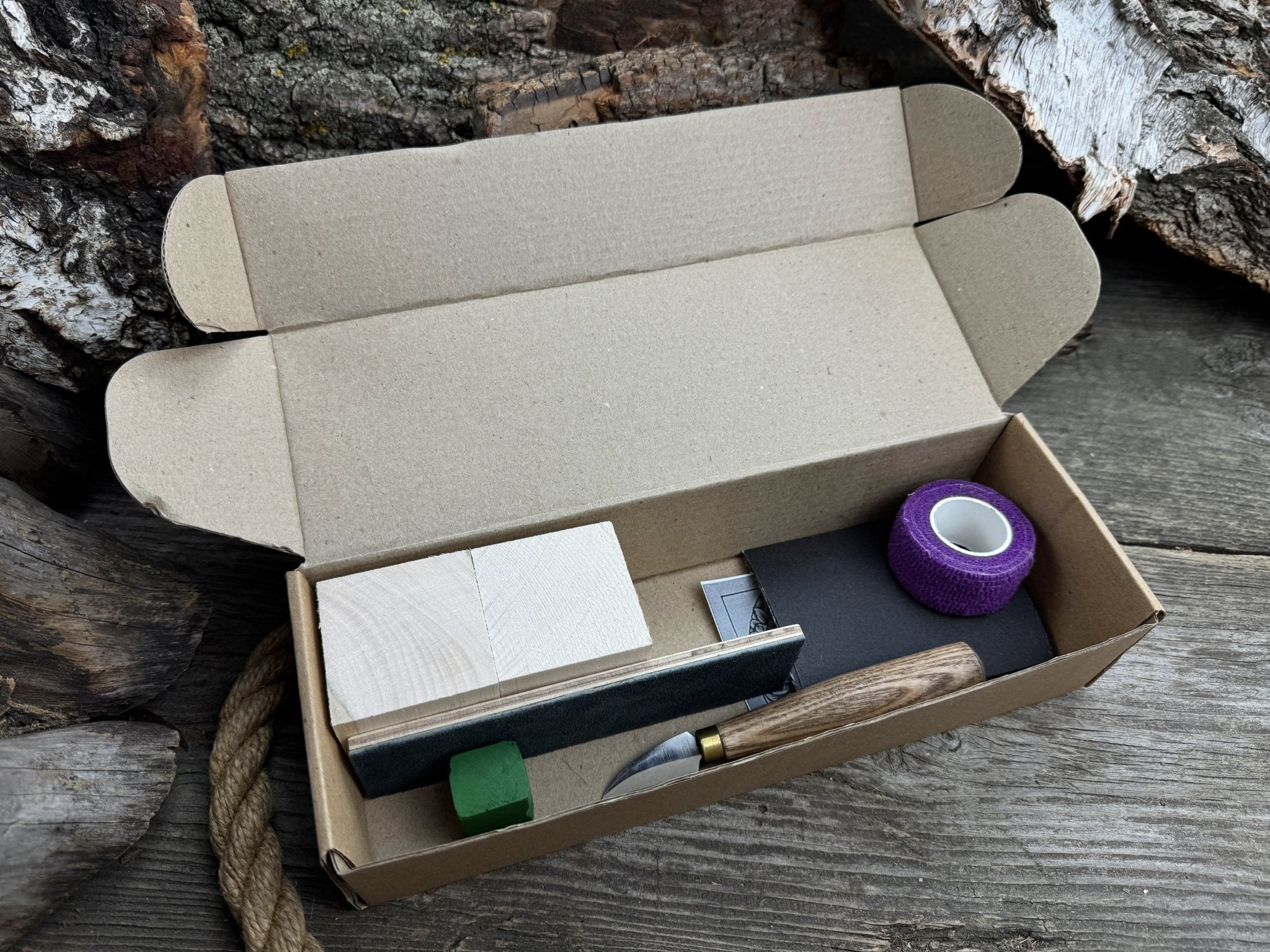 Hedgehog Wood Carving Kit – Ideal for Beginners, Adults, Teens and Kids detail view by Sharky Forged Steel Tools