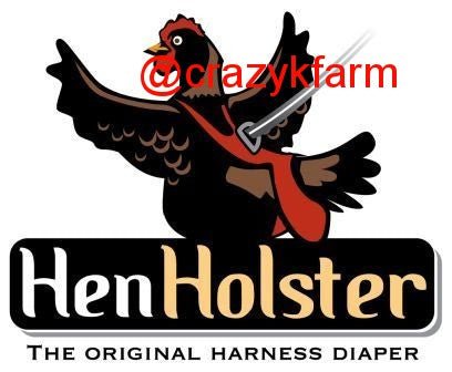 Hen Holster Bird Diaper with Sewn In Liner by Crazy K Farm, product photo 5 of 52