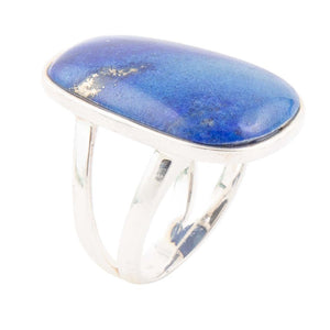 High Class Blue Lapis Sterling Silver Ring by Barse Jewelry