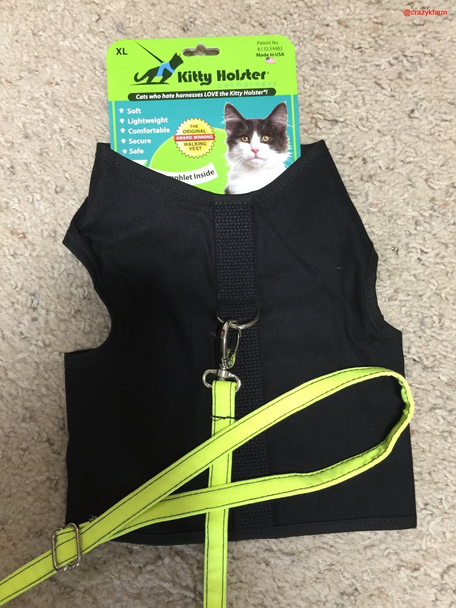 Holster Cotton Pet Leash by Crazy K Farm, product photo 25 of 29