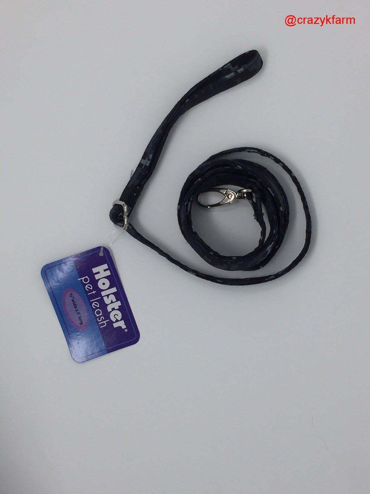 Holster Cotton Pet Leash by Crazy K Farm, product photo 5 of 29