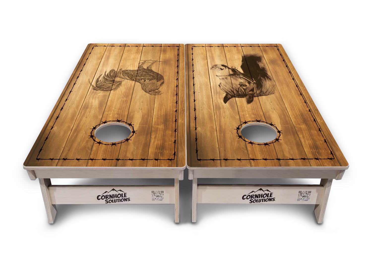 Barnyard Cornhole Boards - Tournament Series