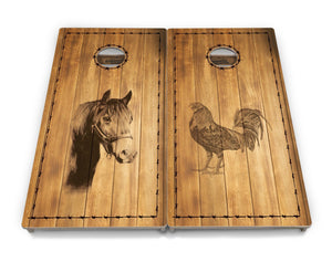 Barnyard Cornhole Boards - Tournament Series