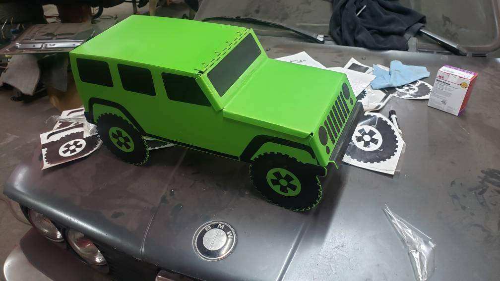 Jeep lover housewarming mailbox gift