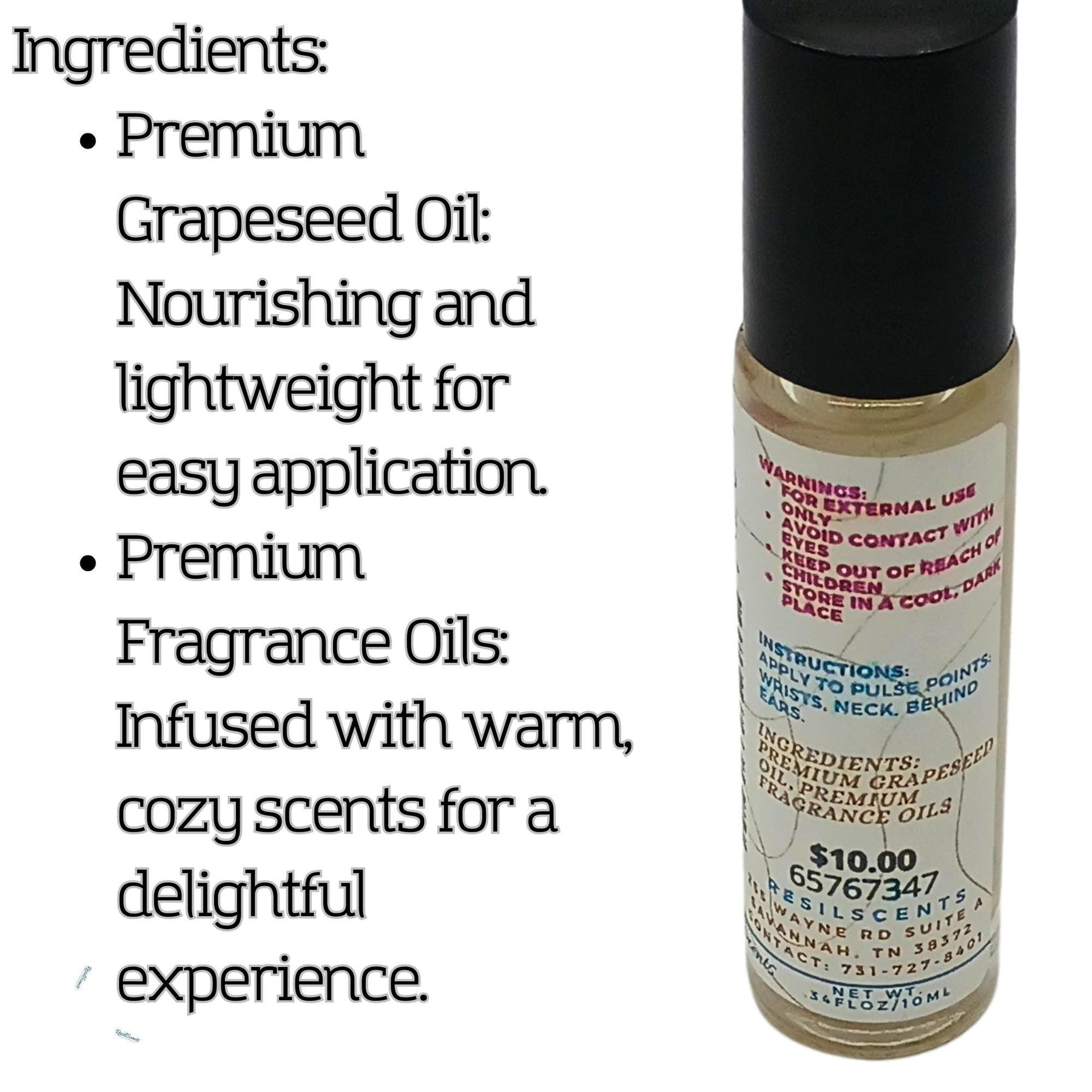 Watermelon Candy Roll-On Oil – Sweet. Juicy. Instant Joy. by ResilScents, Southern food gift detail photo 3
