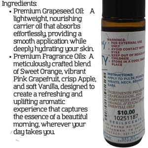 Beautiful Morning Roll-On Oil – Fresh Apple & Floral Blend | 10 ml by ResilScents, natural skincare detail photo 3