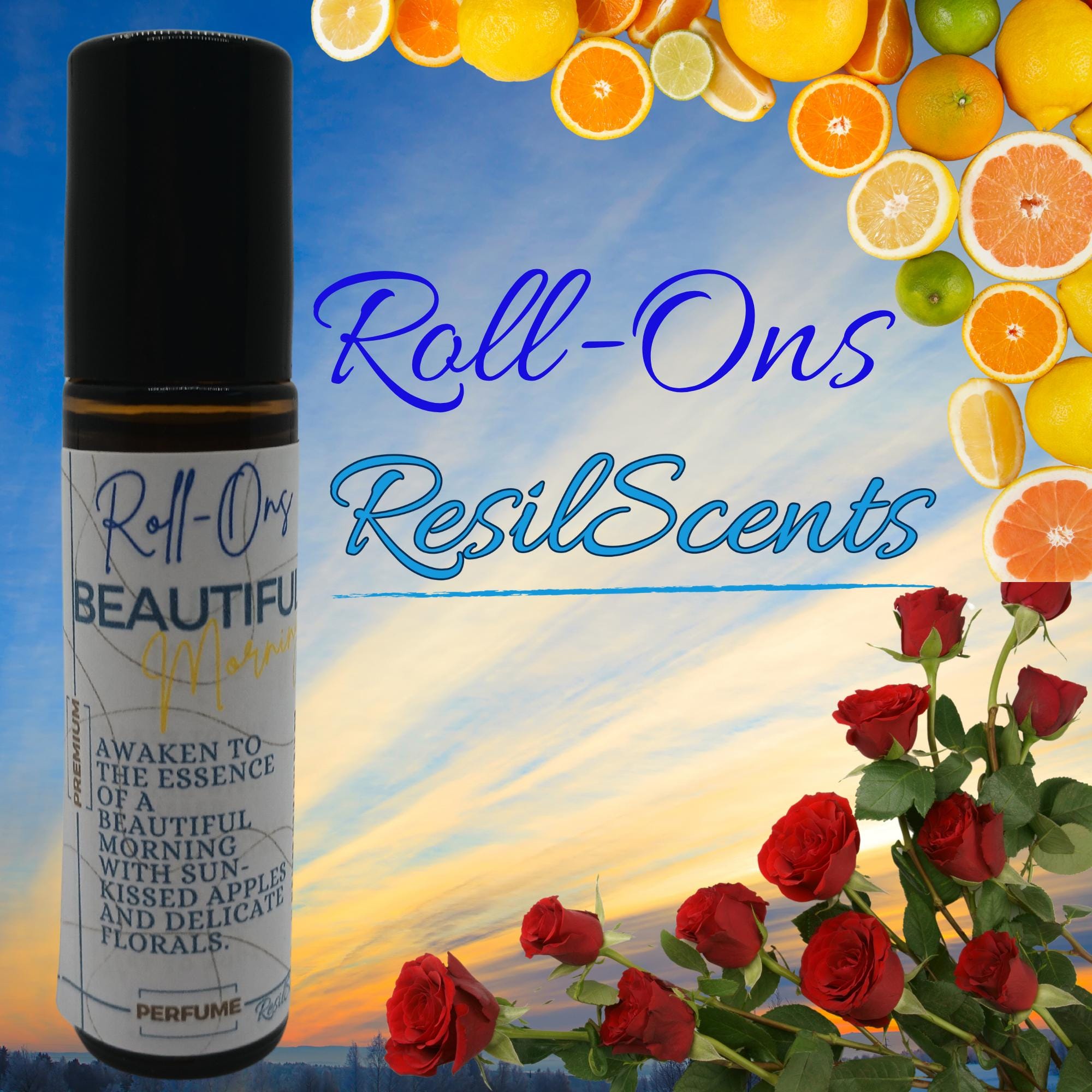 Beautiful Morning Roll-On Oil – Fresh Apple & Floral Blend | 10 ml by ResilScents, natural skincare main product photo
