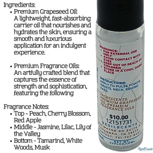 Enchanted Roll-On Oil – Softly Romantic. Effortlessly Portable. by ResilScents, natural skincare detail photo 4