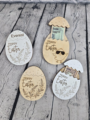 Easter Egg Money Holder detail view by EverLee Creations