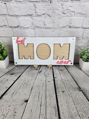 Mom Picture Frame detail view by EverLee Creations