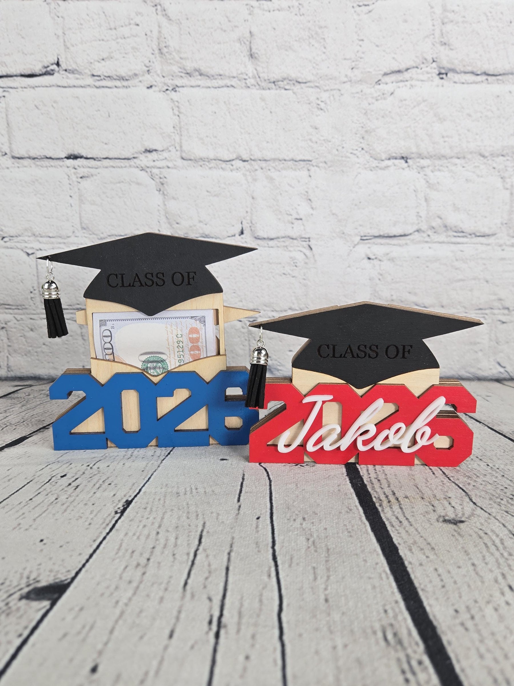 Personalized Graduation Money Holder 2026 detail view by EverLee Creations