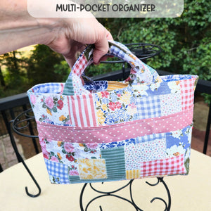 Detail view 6 of the Bible journaling organizer tote by Maypop House Designs