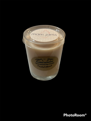 Toasted Almond soy candle and wax melts by Mam Jam’s Candle Company, detail image 2