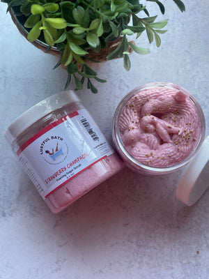 Foaming Sugar Scrub by Lustful Bath, LLC, Southern food gift detail photo 6