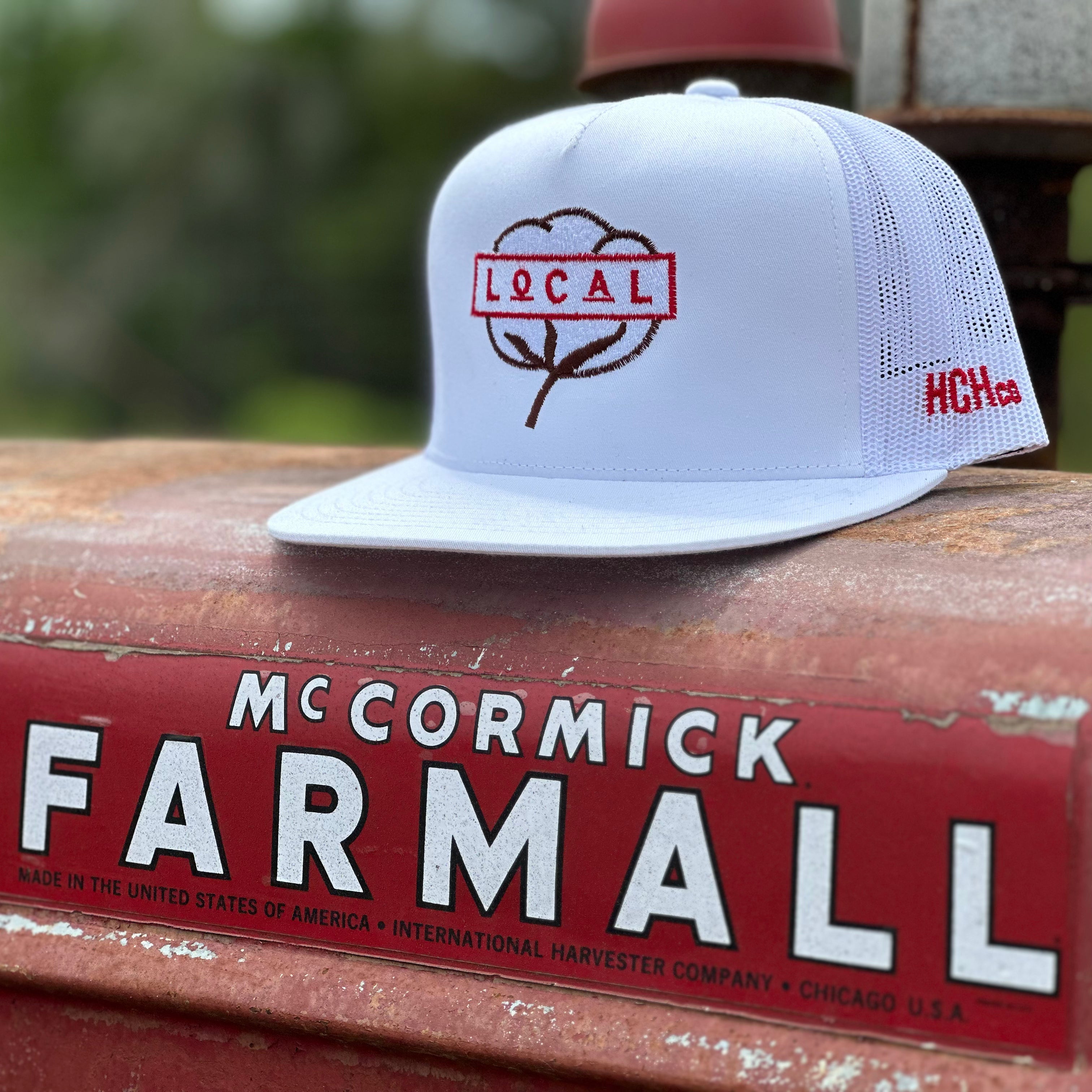 Local Flat Bill Hat by High Cotton Hat Co in Texas
