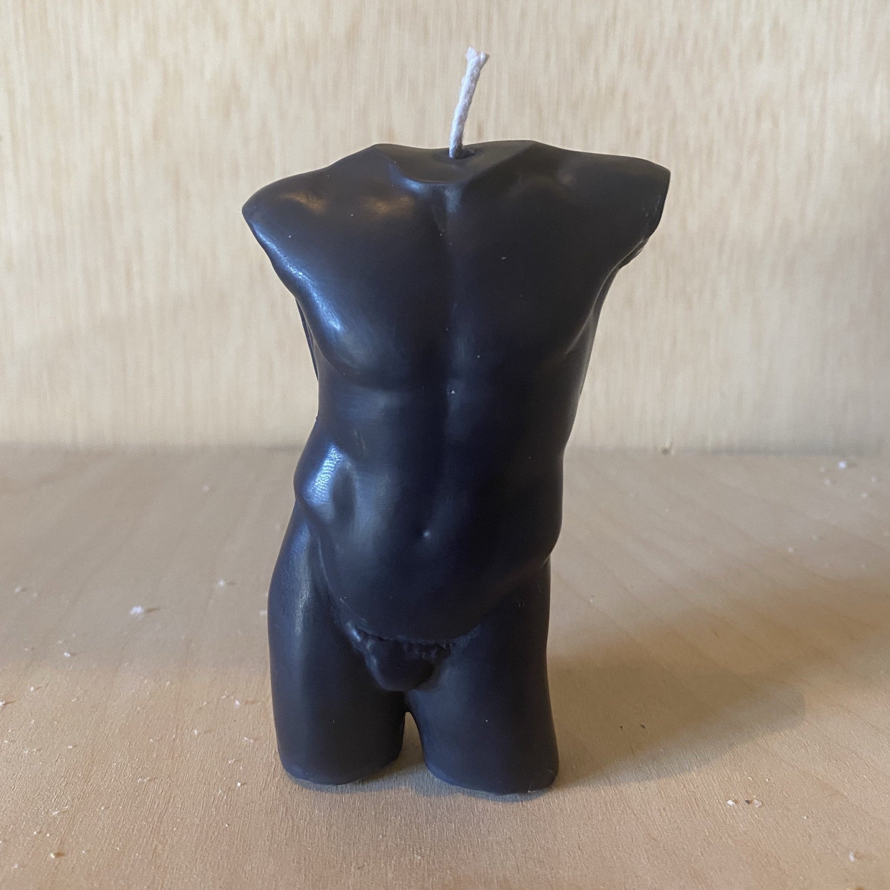 Prometheus Greek god Candle detail view by Pretty Honest Candles