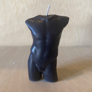 Prometheus Greek god Candle detail view by Pretty Honest Candles