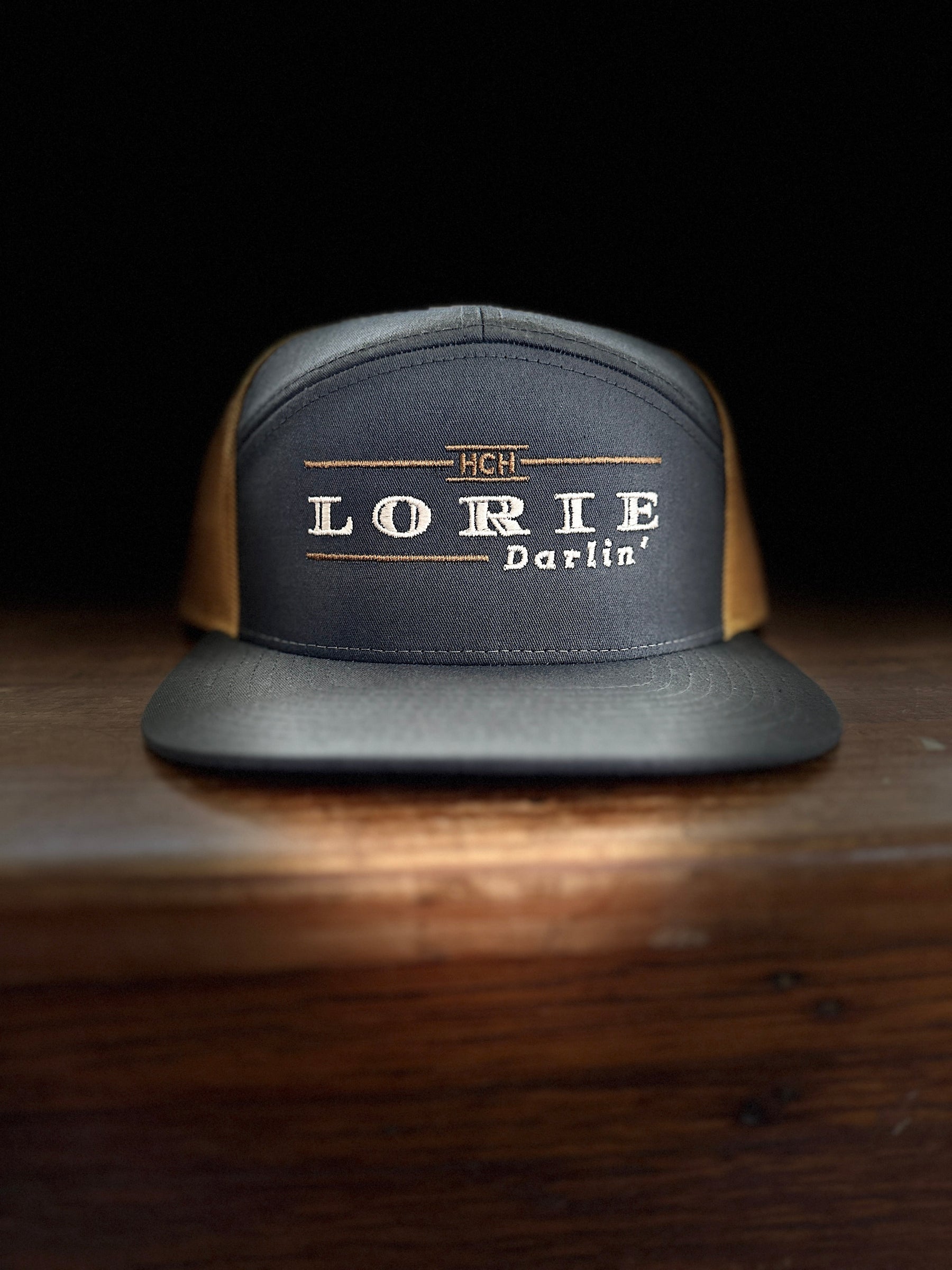 Lorie Darlin' 7-Panel Hat by High Cotton Hat Co in Texas