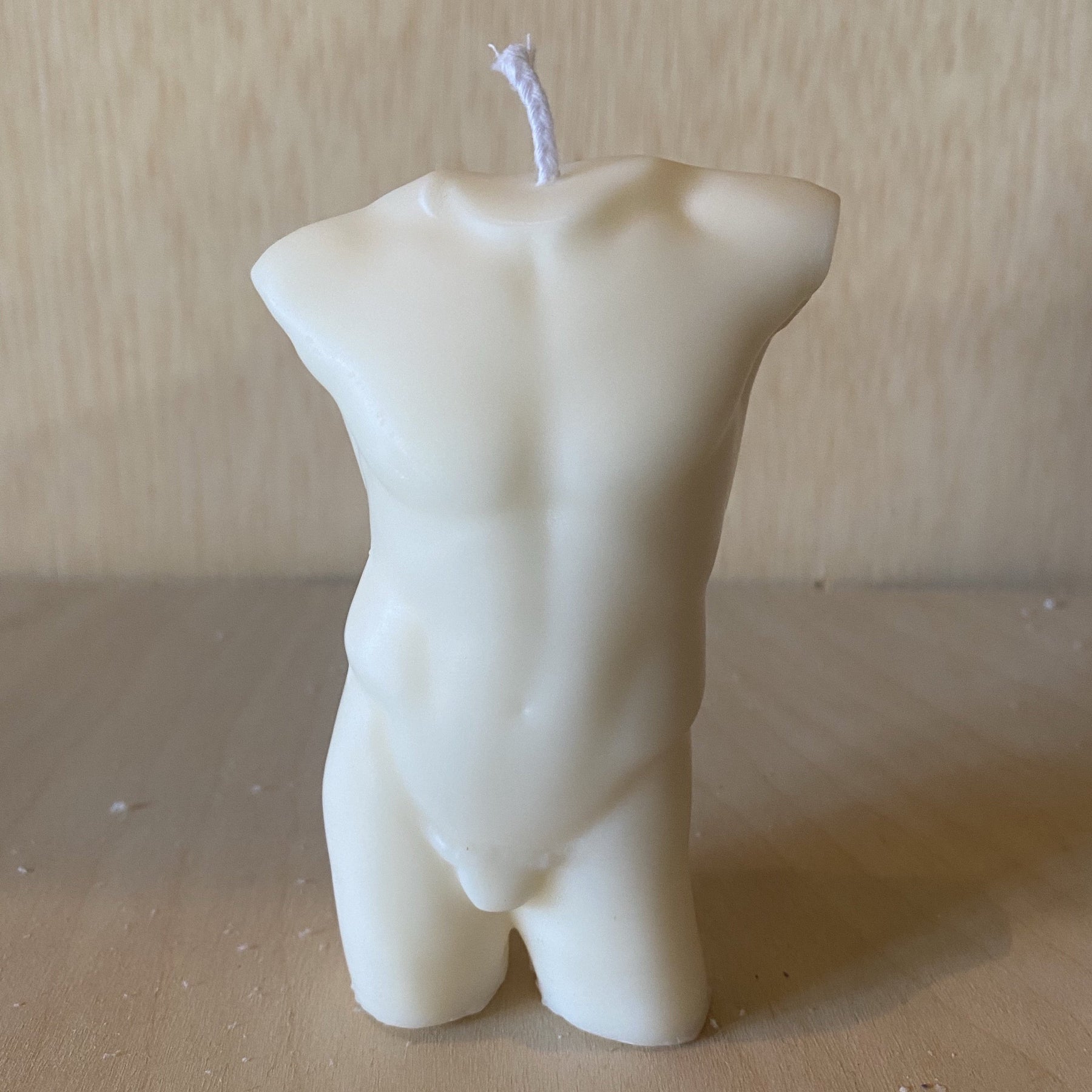 Prometheus Greek god Candle detail view by Pretty Honest Candles