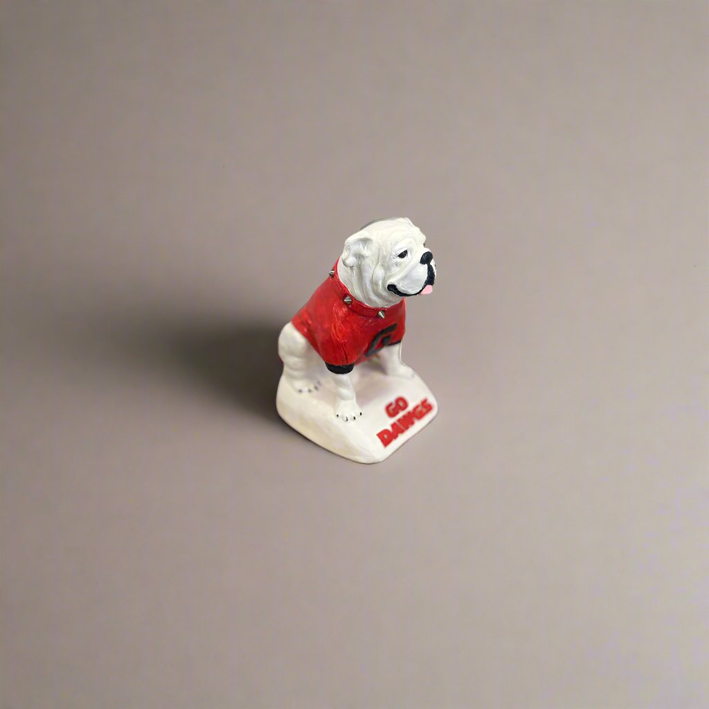 Georgia Bulldogs Mini UGA Mascot Figurine alternate view 4