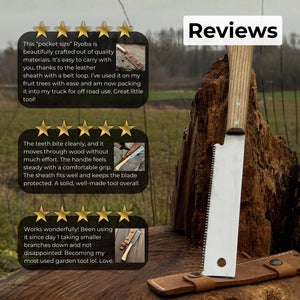 Japanese Style Hand Saw 12.2 Inches detail view by Sharky Forged Steel Tools