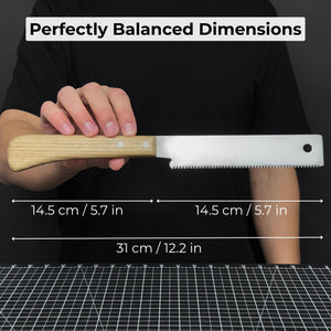Japanese Style Hand Saw 12.2 Inches detail view by Sharky Forged Steel Tools