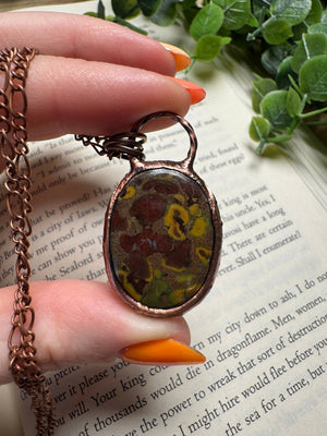 Jasper Necklace by Copper Ashes