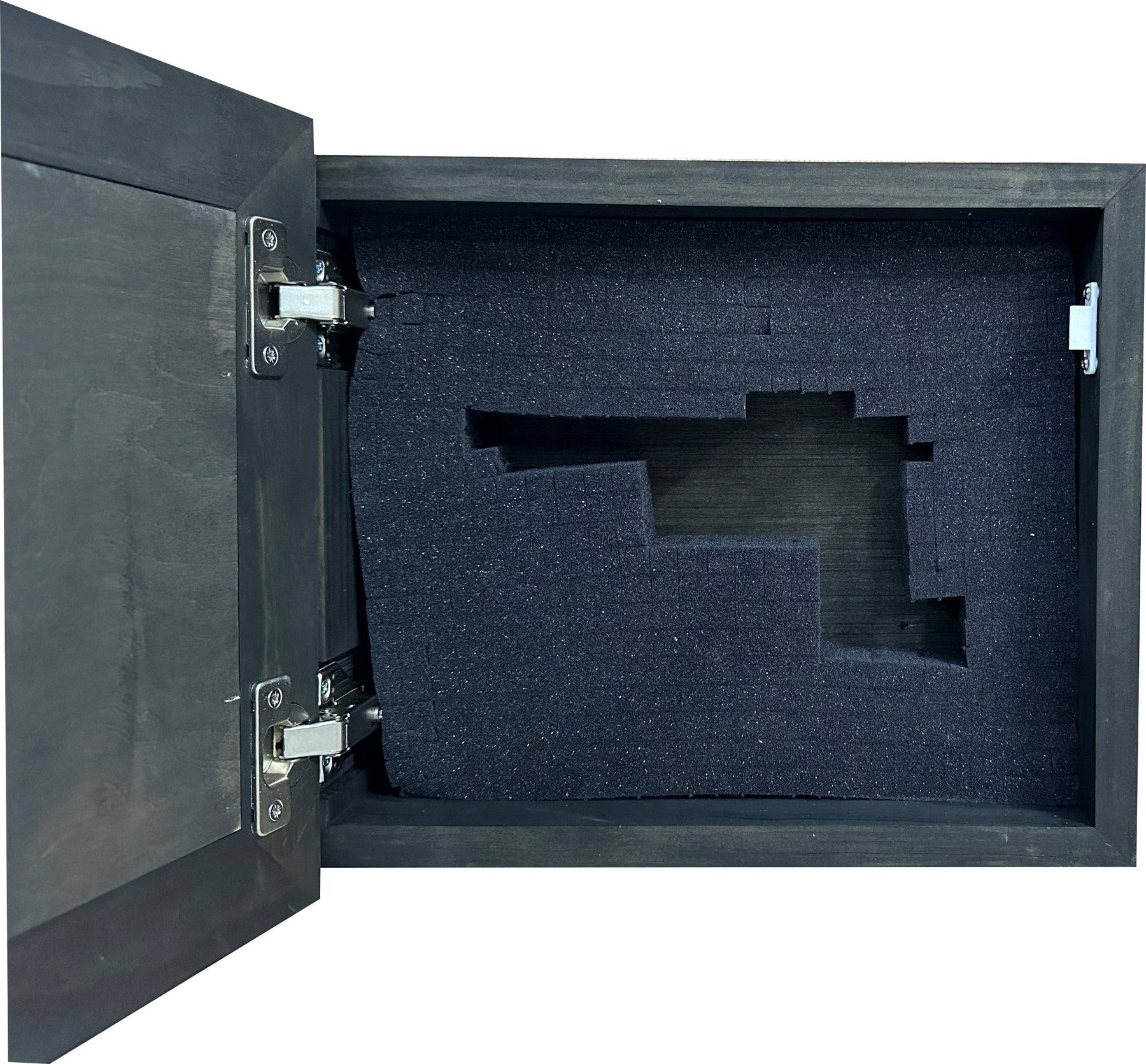 Better Judged by 12 Than Carried by 6 Gun Concealment Furniture - Handcrafted Hidden Gun Storage Wall Decor - Hidden Safe Furniture with Magnetic Lock by Bellewood Designs