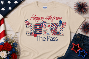 Patriotic Custom ZIP Code 4th of July Shirt