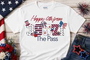 Patriotic Custom ZIP Code 4th of July Shirt