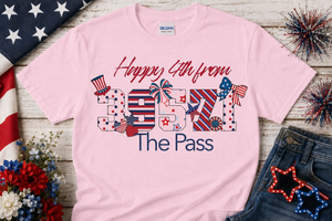 Patriotic Custom ZIP Code 4th of July Shirt