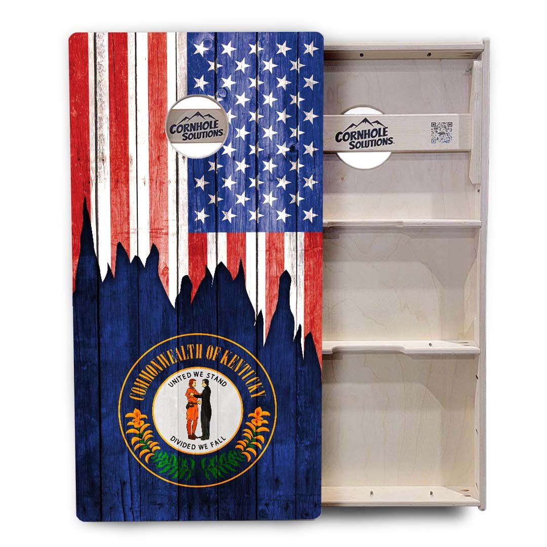 State Flags Hawaii to Maryland Cornhole Boards - Professional Tournament Series