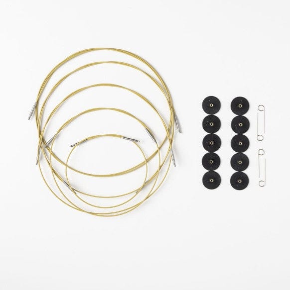 Swivel Knitting Needle Cable Set Knitting Needle Accessories by Mountaintop Yarn