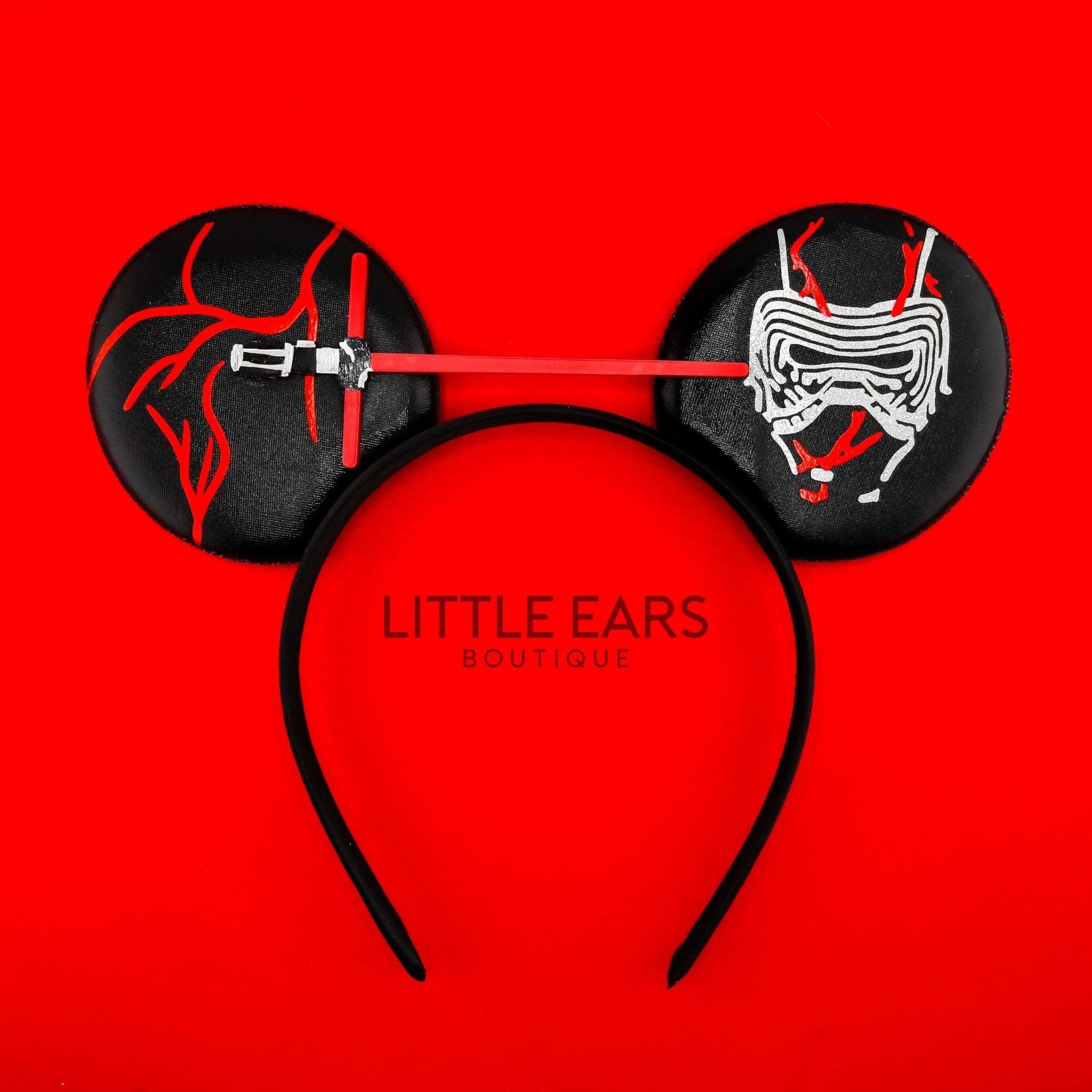Obsidian Knight Ears For Men by Little Ears Boutique, headbands main product photo