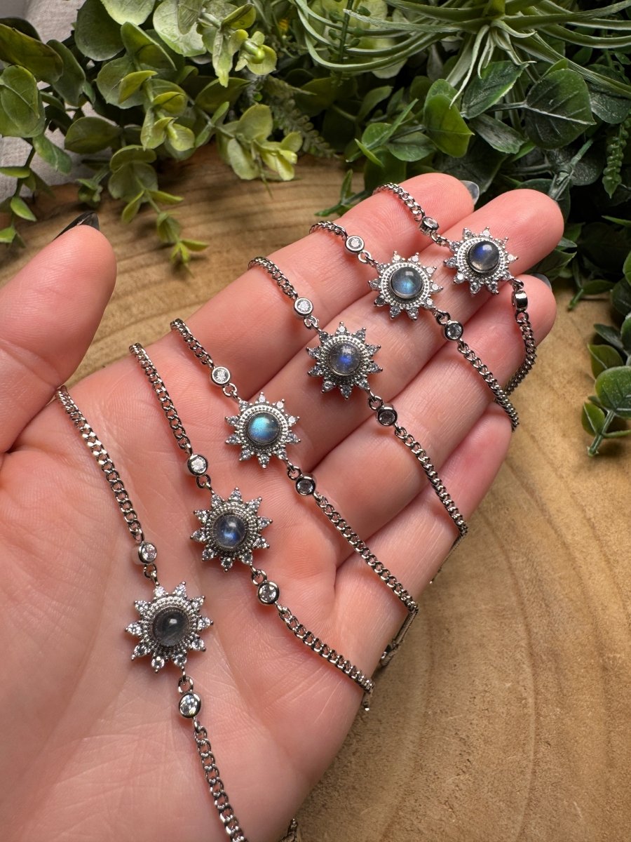 Labradorite Sun Bracelet by Copper Ashes