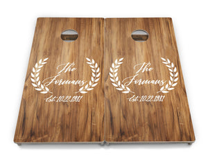 Laurel Cornhole Boards - Tournament Series