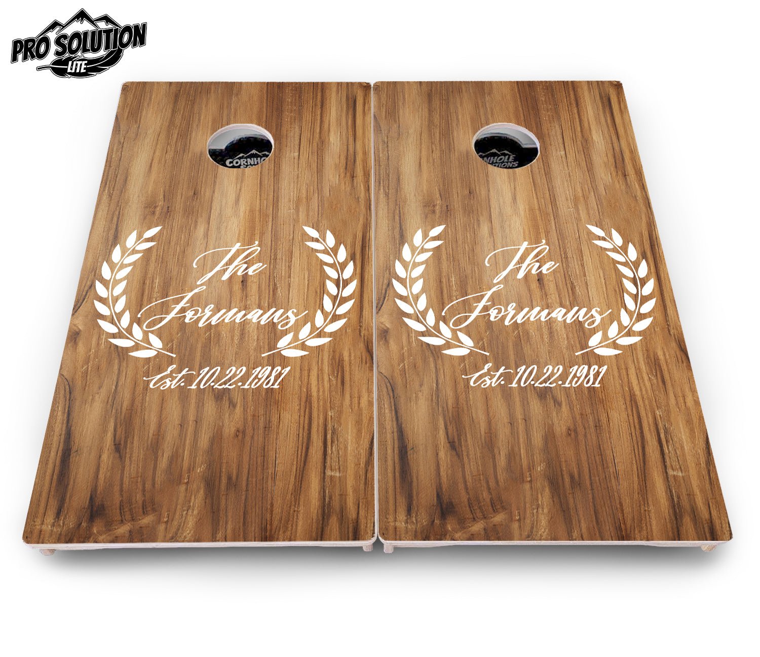 Laurel Cornhole Boards - Pro Solution Lite Series