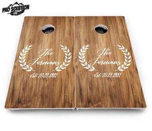 Laurel Cornhole Boards - Pro Solution Lite Series