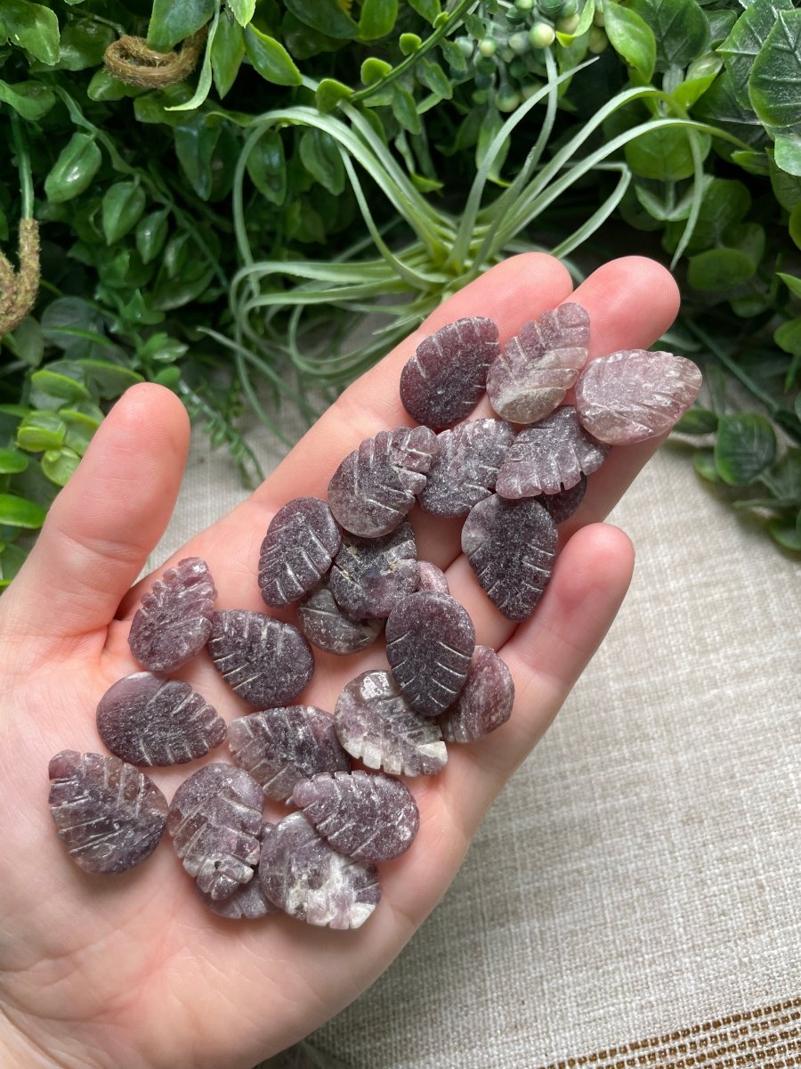Lepidolite Leaf by Copper Ashes