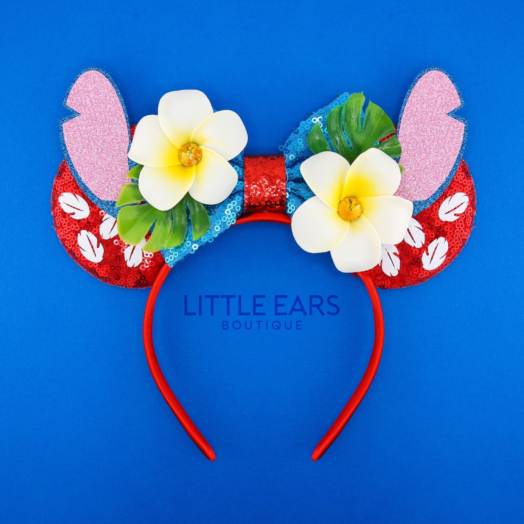 Hawaiian Flowers Ears by Little Ears Boutique, travel planning service main product photo
