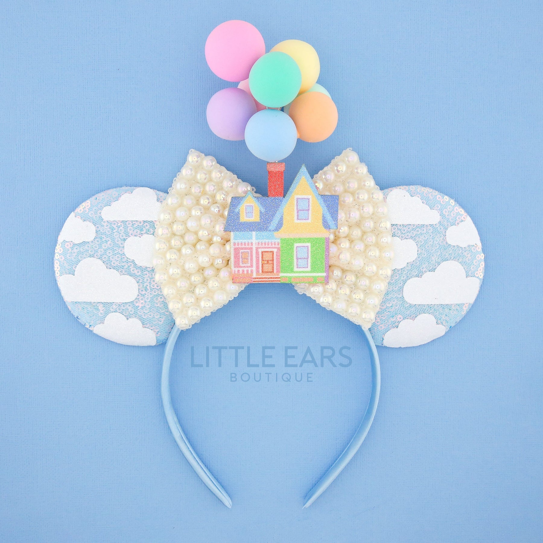 Adventure Balloons Pastel Ears by Little Ears Boutique, headbands main product photo