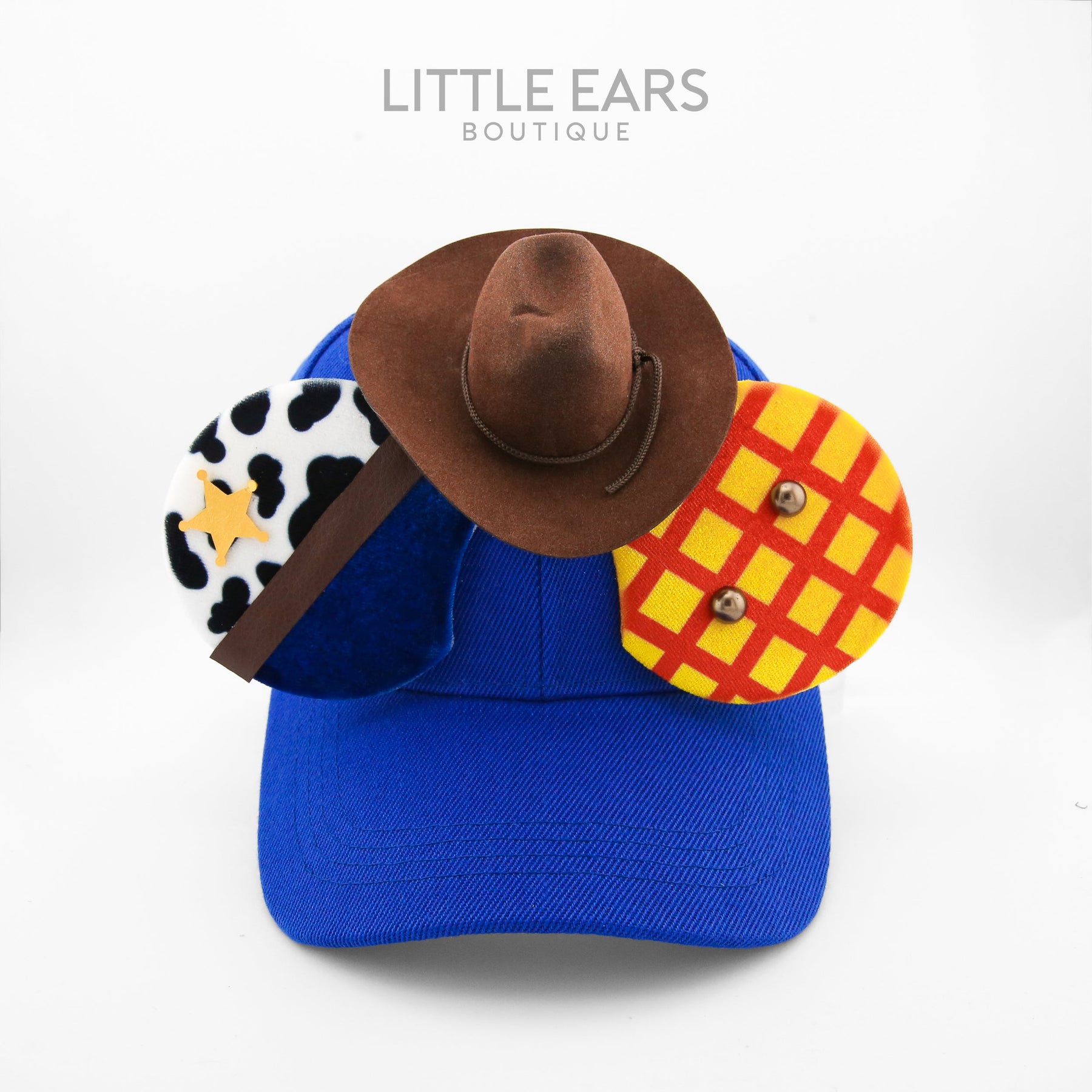Sheriff Style Hat by Little Ears Boutique, Southern lifestyle apparel main product photo