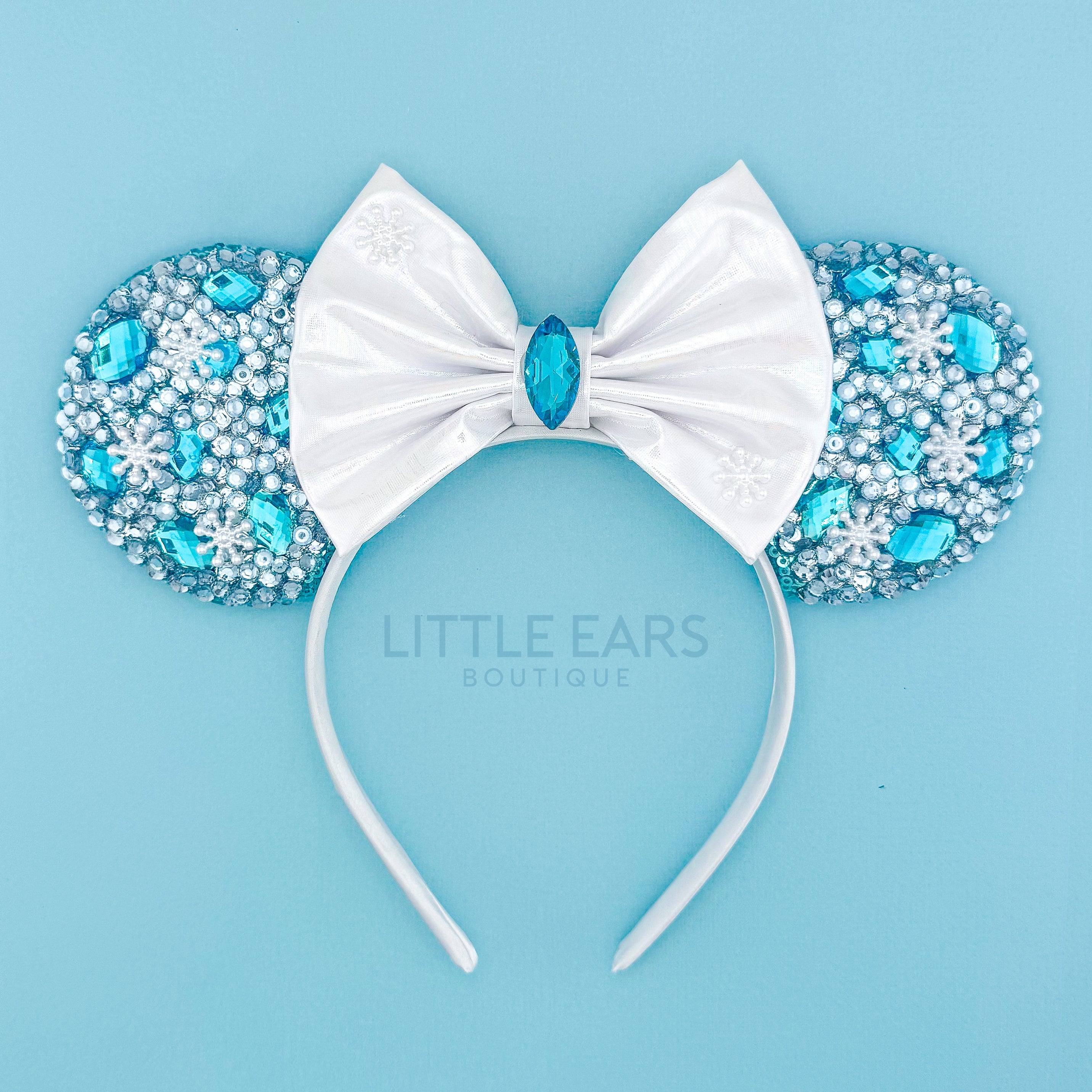 Ice Queen Sparkle Ears by Little Ears Boutique, headbands main product photo