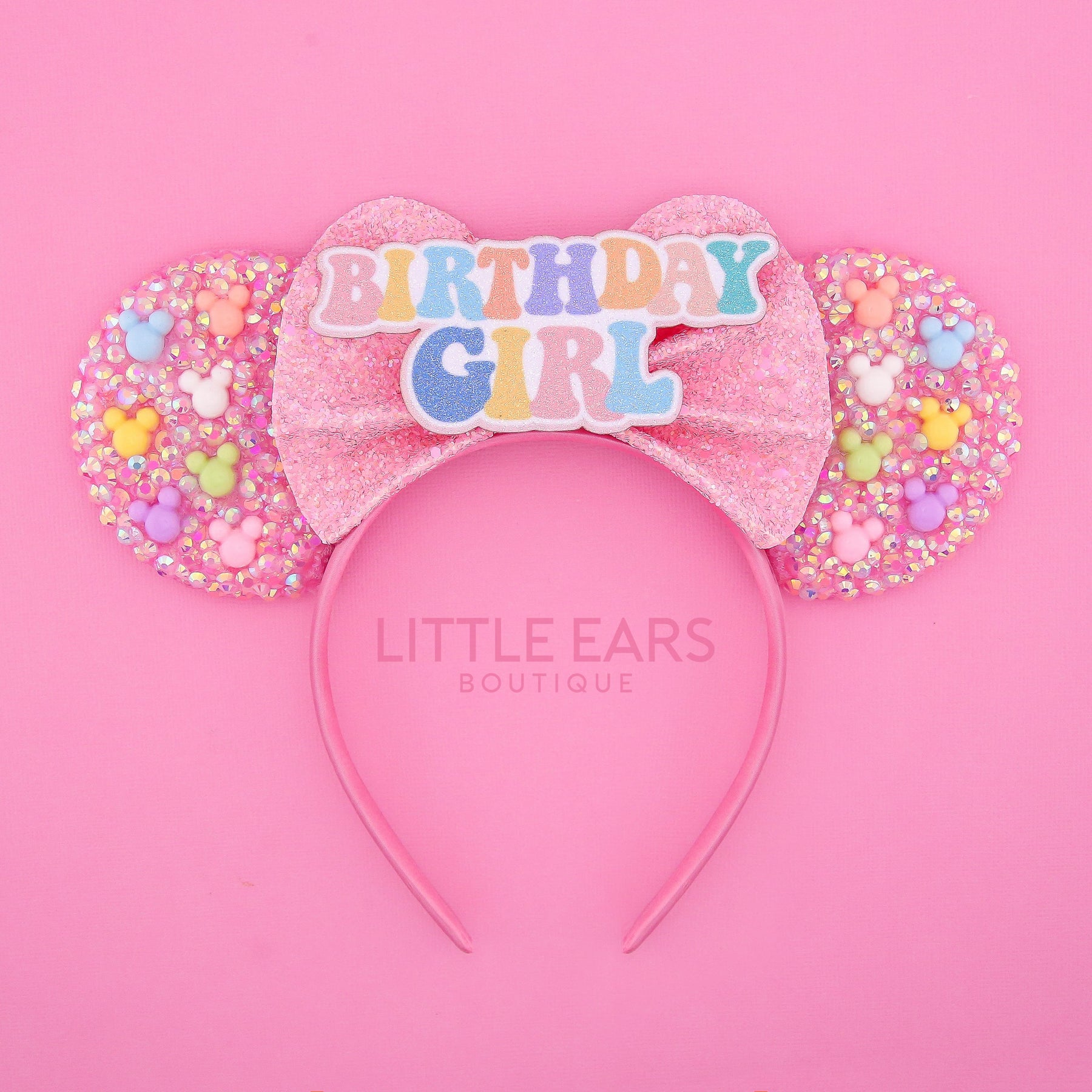 Pink Bow Sparkle Ears by Little Ears Boutique, travel planning service detail photo 2