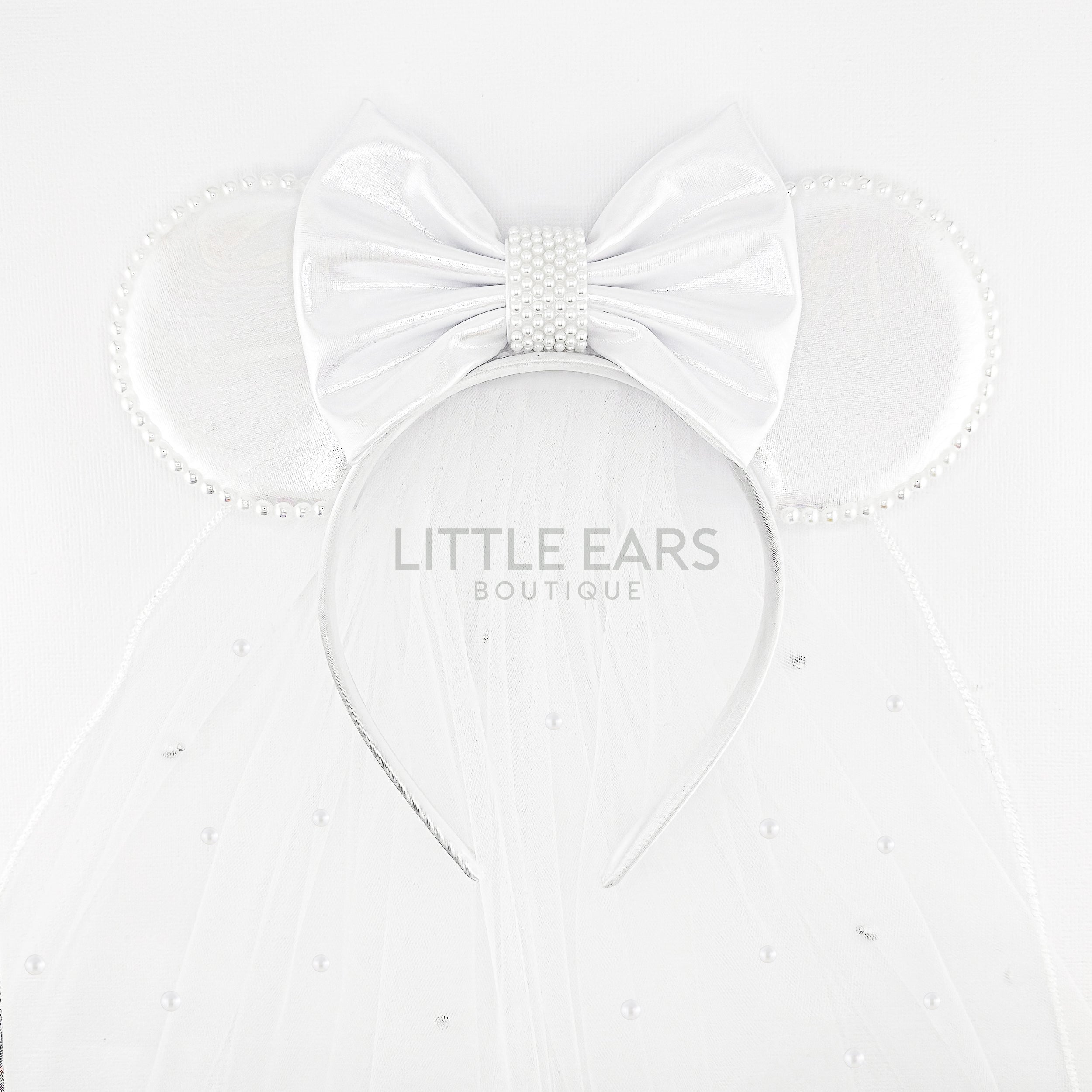 Bride Pearls Ears by Little Ears Boutique, handmade jewelry main product photo