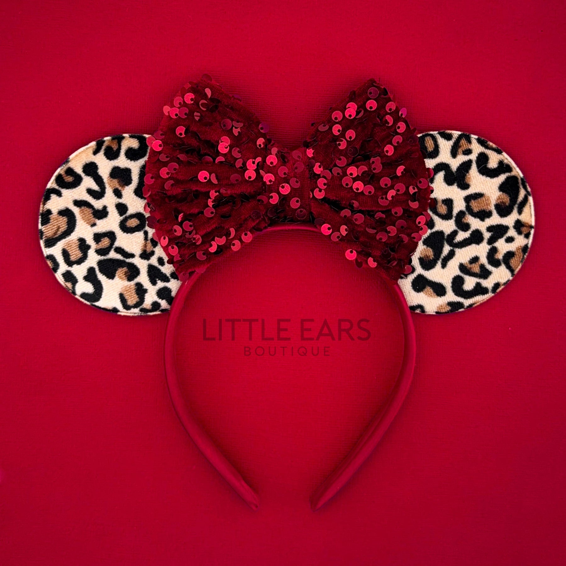 Winter Safari Velvet Ears by Little Ears Boutique, original artwork main product photo