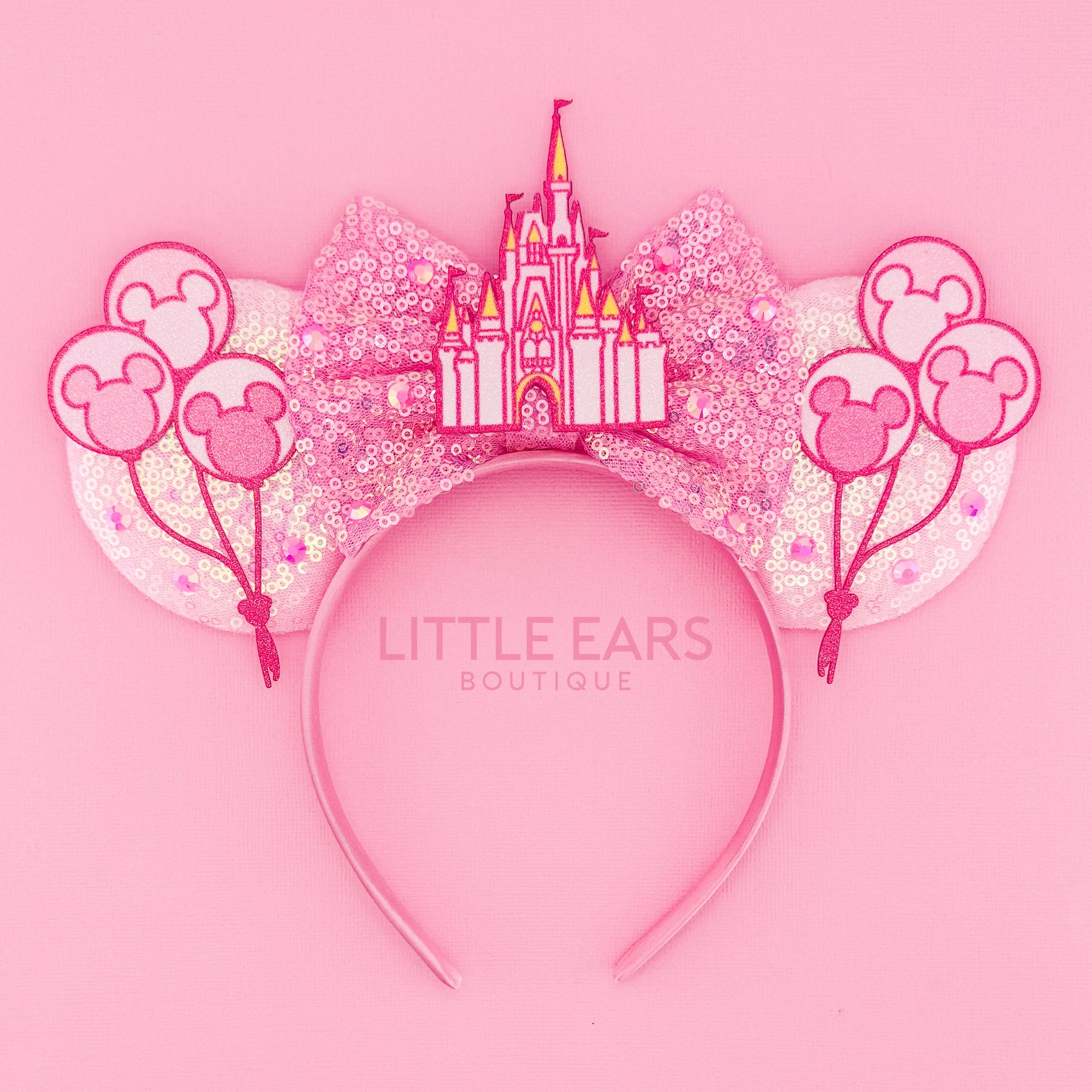 Pink Castle Ears by Little Ears Boutique, travel planning service main product photo