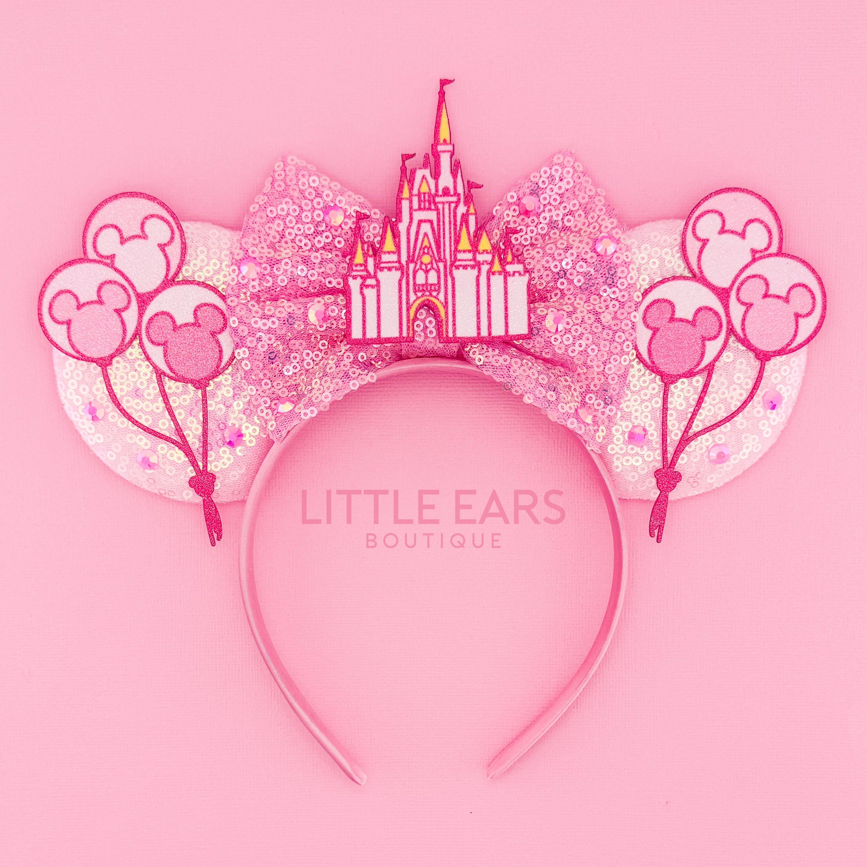 Pink Castle Ears by Little Ears Boutique, travel planning service main product photo