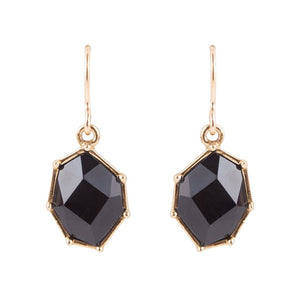 Lucky 7's Earrings - Onyx by Barse Jewelry